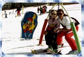  Kinderskifahren in Le Sauze